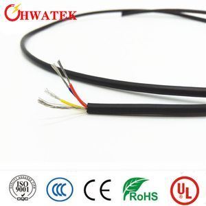 UL2517 5Cx10AWG+W Tinned Copper Stranded Industrial Flexible Cable with PVC Insulation and Jacket for 300V 105℃ Applications