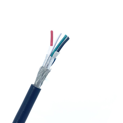 SHLD PVC GY OD 4.8mm Bare Copper Ul2464 Cable CE 4CX22AWG