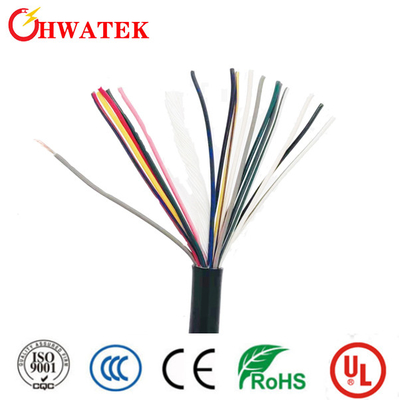 18Cx24AWG Shielded ATC Grey FRLSH Cable Custom Made